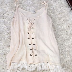 UMGEE tank top cream color (size s)